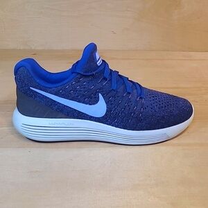 Nike LunarEpic Flyknit 2 Blue and White Casual Athletic Sneakers
